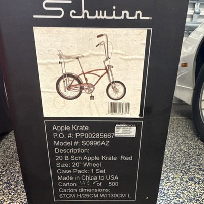 の*き様 Schwinn Sting-Ray APPLE CRATE シュウィン 1972 Schwinn Sting-Ray Apple Krate Bicycle | Shift Online: North