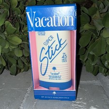 Vacation Super Stick SPF 45 Face Sunscreen Stick 0.7oz NEW IN BOX
