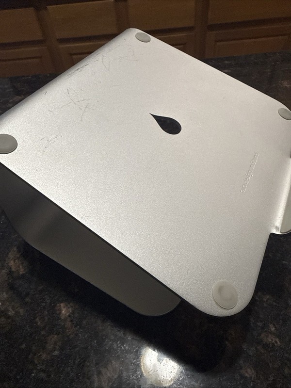 Rain Design mStand Aluminum Laptop Stand/Riser, Silver, Anti-Slip