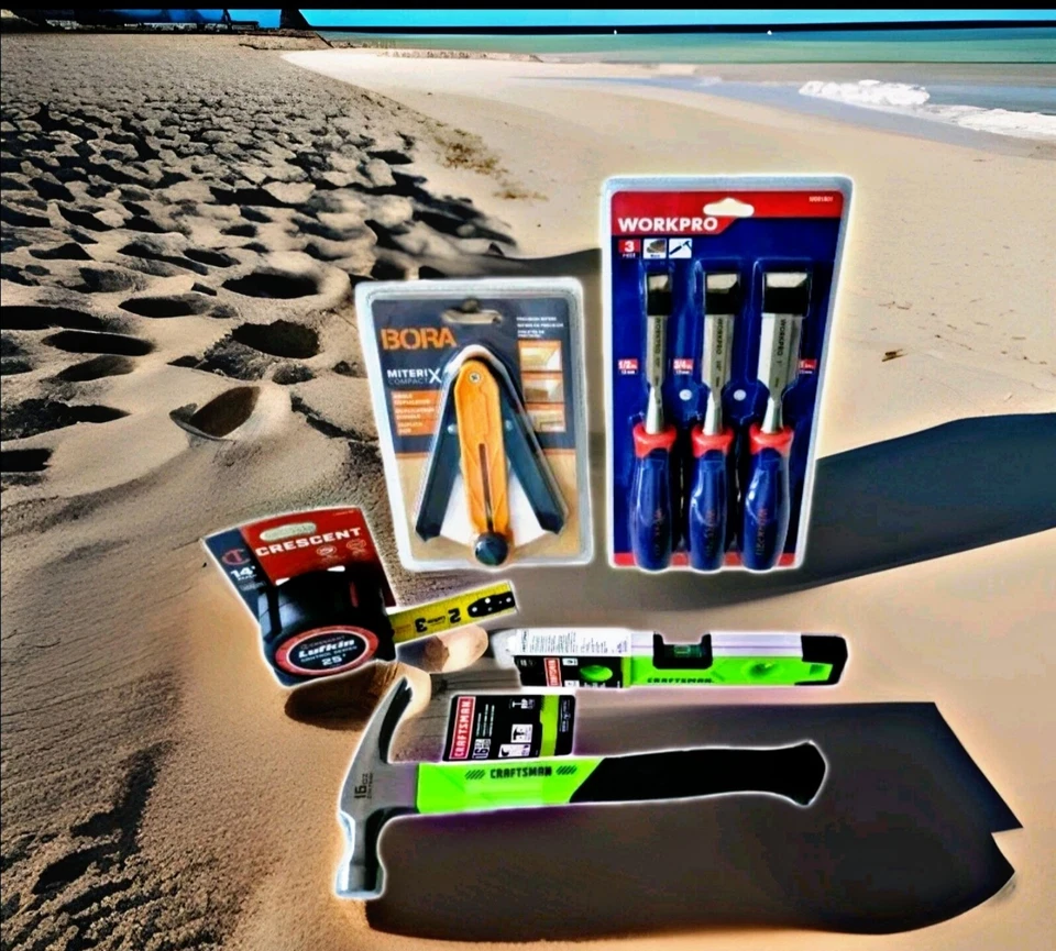 Juego de 5 herramientas esenciales para carpinteros Foto 4 de 4