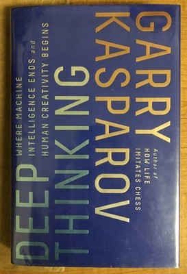 SIGNED Garry Kasparov world chess champion Deep Thinking
