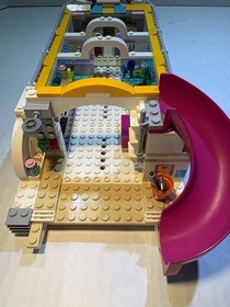 LEGO Friends 41015 DOLPHIN CRUISER SHIP 100% Complete Set w/ Minifigures Jet Ski