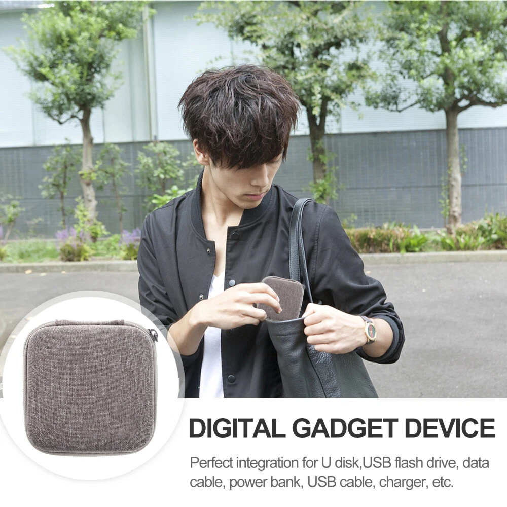 Phone Case Digital Gadget Device USB Earphone Power Bank Travel