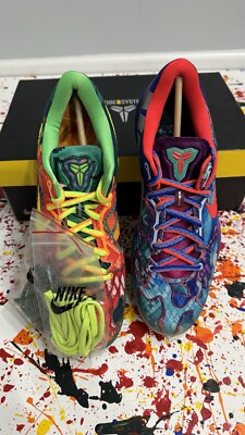 NIKE KOBE 8 SYSTEM PREMIUM SZ 10.5 635436-800 WHAT THE WTK | eBay