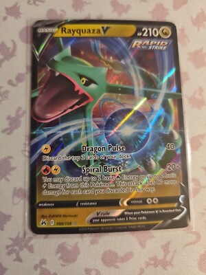 Rayquaza V 100/159 Crown Zenith Holo