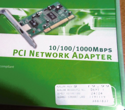 AirLink 101 AGIGA32PCI GIGABIT 10/100/1000 MBPS PCI Network Adapter - NEW IN BOX - Picture 6 of 6