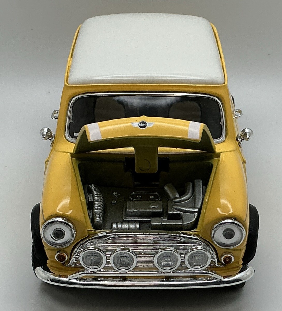 Mini Cooper 1:18 YELLOW Diecast Model BY SUNNYSIDE LTD | eBay