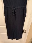 Allison Joy Navy Blue V-Neck Sleeveless Jumpsuit, Size XS — photo 3