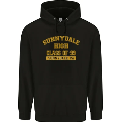 AWDIS Sunnydale High TV & Movies Mens 80% Cotton Hoodie