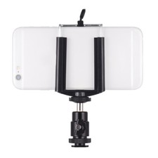 Adjustable Holder Clip Ball Head 1/4"Screw Mounts For DSLR Smartphone W9F8