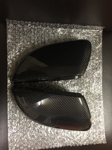 VW Golf Mk6 09-12 Gti Tdi R Carbon Fibre Wing Mirror Covers OEM-fit