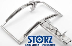 KARL STORZ N5954 aka 743500 Dingmann Tonsillectomy Mouth Gag w/ Hooks 5.75"x6"