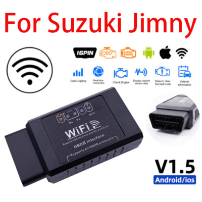 WiFi OBD2 ELM 327 Auto Scanner Werkzeug Android iOS Fehlercodeleser passt für Jimny