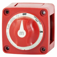Blue Sea 6006 M-Series Battery Switch Single Circuit On/Off Marine Boat