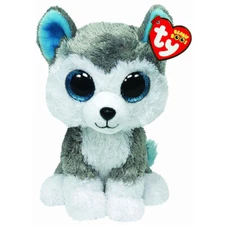 TY Beanie Boos - SLUSH the Husky (Glitter Eyes) (6 inch) - MWMTs Boo Toy