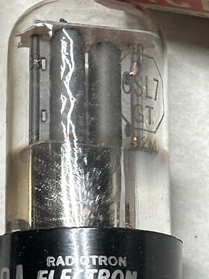 Tube électronique RCA 6SL7GT - Occasion Fonctionnel - Pour Ampli Audio Vintage