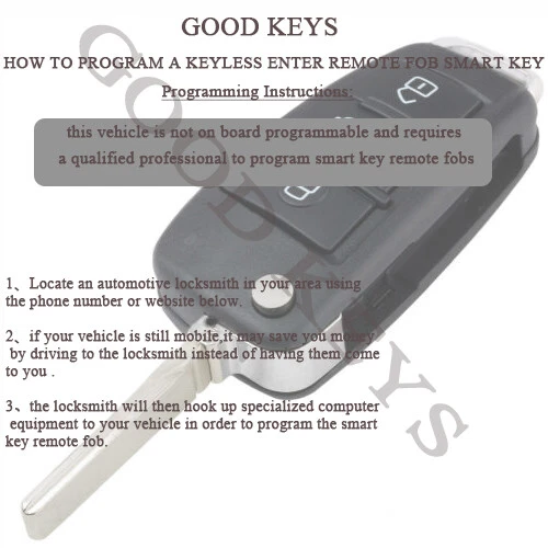 NUEVO Mando a distancia para Audi A4 S4 2006 2007 2008-2010 8E0 837 220 L 315 MHz ID48 Foto 3 de 4