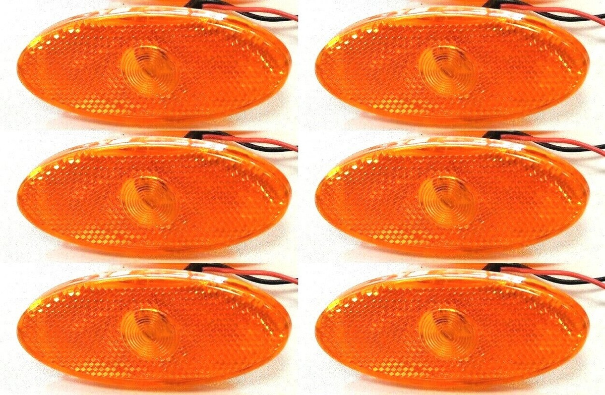 Lampada Marcatura Laterale Luce Lente Ambra Per Renault Master