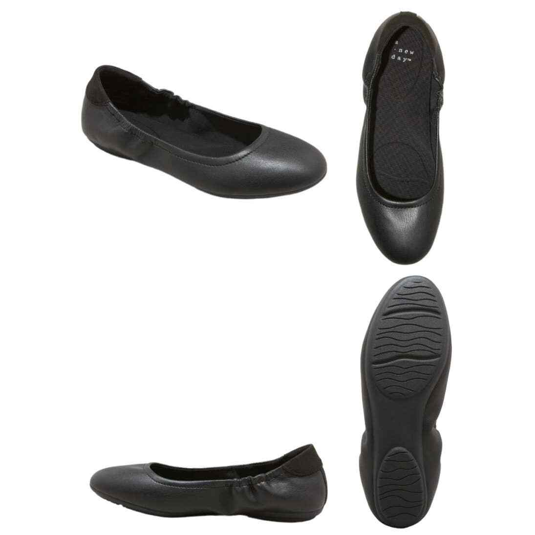 A New Day, Women's Meredith Ballet Flats Size 11, Black - Free Shipping  829576384990 | eBay