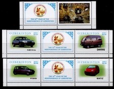 Automobilbau. Daewoo. 5W+3Zf. Usbekistan 2001