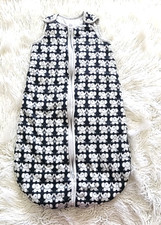 Baby Deedee Sleep Nest Original Sleepsack Size M 6-18 Months Elephants Black