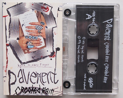 PAVEMENT - CROOKED RAIN (BIG CAT ABB56C) 1994 UK CASSETTE TAPE STEPHEN MALKMUS