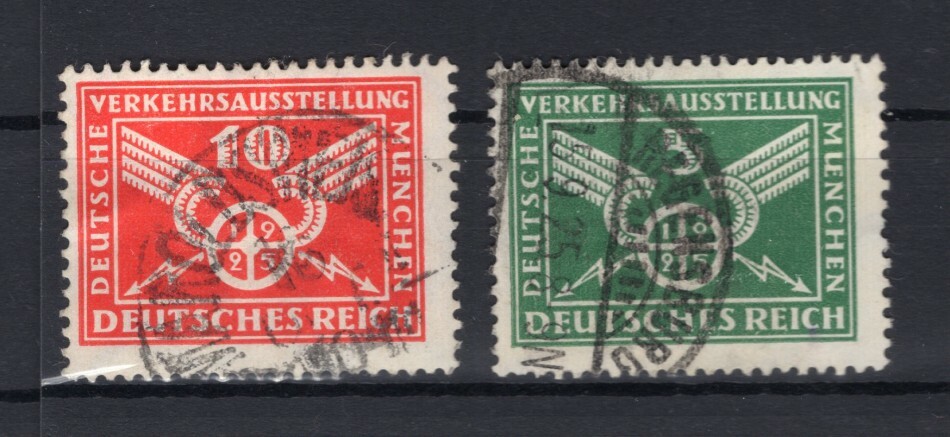 Dr-Weimar 370/71X Set Embossed 20EUR (73930
