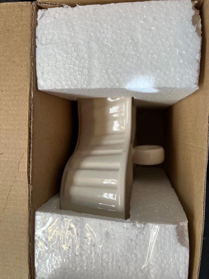 HEINZ CADDY SERVER 2006 Gift Porcelain Off White 3 Sections NEW in BOX - Image 4 of 4