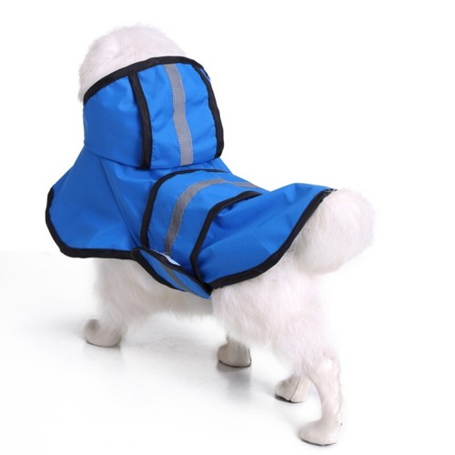 Reflective High Visibility Waterproof Pet Dog Raincoat Outdoor Rain Coat Jacket - Picture 22 of 28