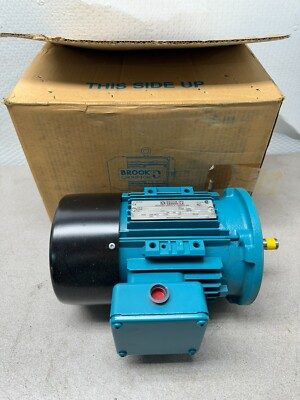#ad NEW BROOK HANSEN .33HP 1700RPM MOTOR 208 230 460V. L56C FRAME 1422202 02 $120.00