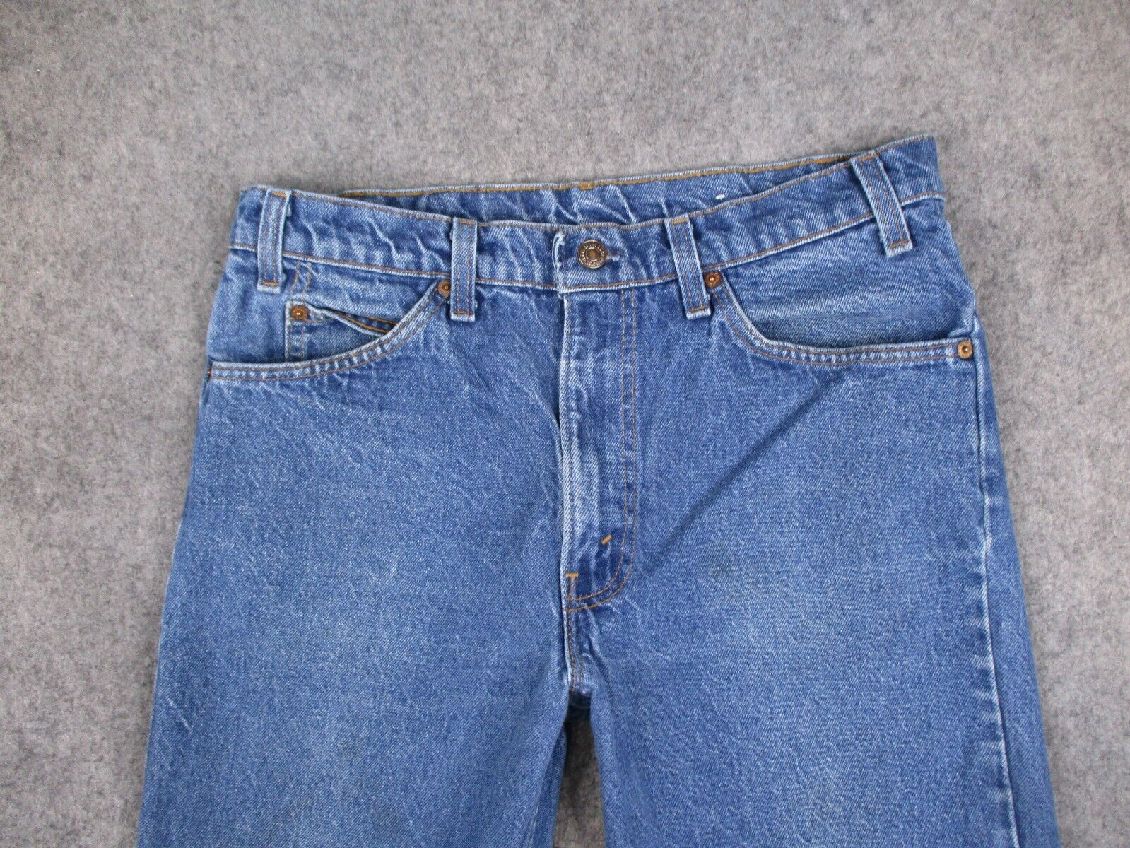 Vintage Levis Jeans Mens 33x34 Green Denim 509 St… - image 5