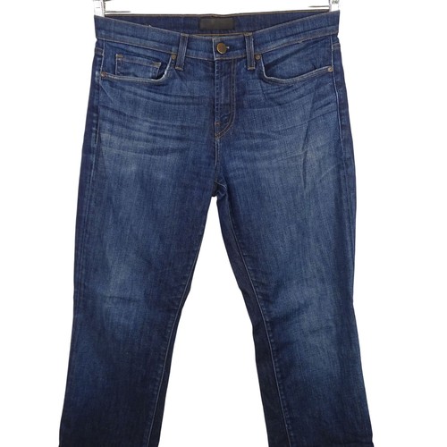J Brand Kane Straight Fit Denim Jeans Men Size 33 Blue Medium Wash Cotton Blend - Picture 2 of 12