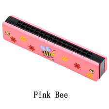 Children Wooden Harmonica Musical Instrument Toys Music Teaching Aids Puzzle Ear