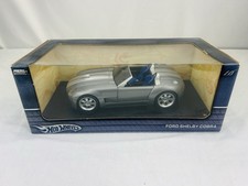 1:18 Hot Wheels Ford Shelby Cobra (Gray) Metal Collection