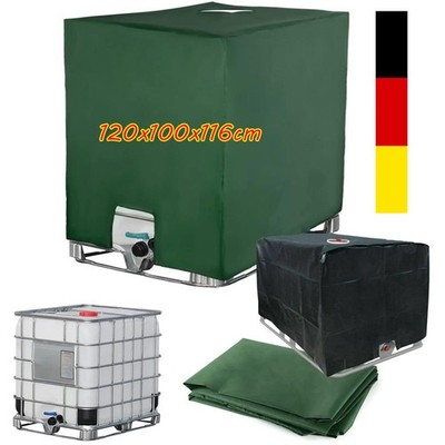 IBC Container Abdeckung Cover Sonnenschutz UV-Schutz 1000L Folie Regen