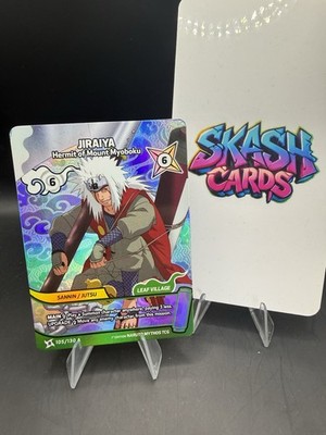 Jiraiya - 105/130 A - Alternate Art Rare   1st Edition - Naruto Mythos TCG