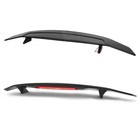 52'' Matte Black Universal Rear Trunk GT Style Spoiler Tail Wing + Brake Light