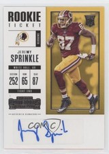 2017 Panini Contenders Rookie Ticket Jeremy Sprinkle #177 Auto 0bt4