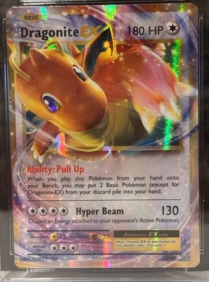 dragonite ex pokemon card price 159/197 style setup or your main portfolio Dragonite EX 2016 Pokemon Evolutions