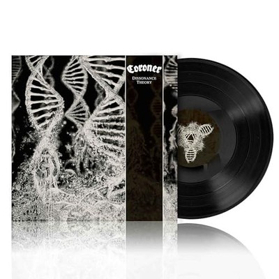 CORONER - DISSONANCE THEORY - Vinyl Record VINYL LONGPLAY 33 1 - 20 - D15z