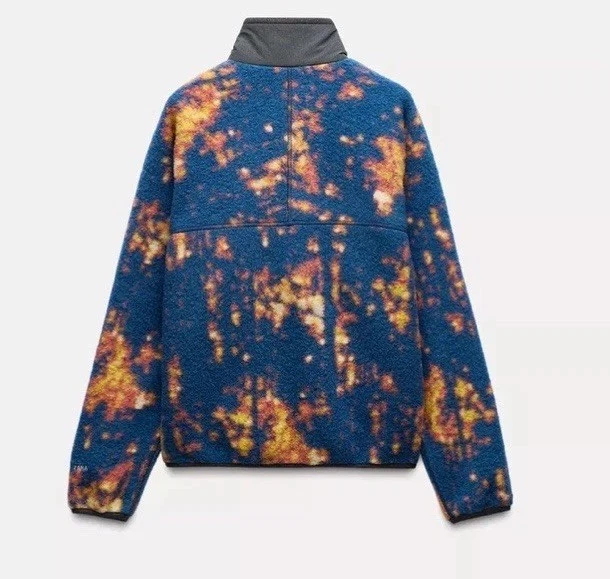 Zara Fleece Jacket With Wool X And Wander Multicoloured Size S Ref 0518/045 - Image 2 of 4