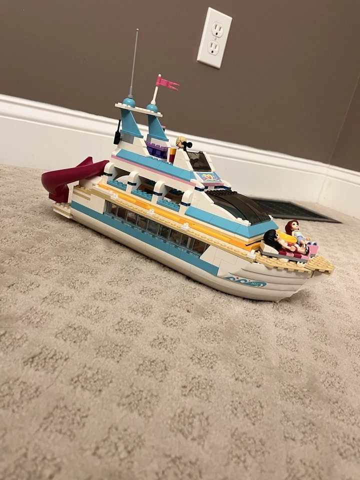 LEGO Friends: Dolphin Cruiser (41015) 100% Completo Sin Caja Sin Manual Juego Retirado Foto 4 de 4