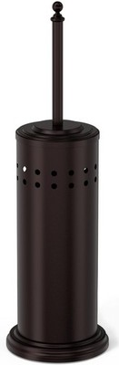DOWRY Anti-Hand Off Toilet Plunger with Holder for 18.7In, Oil Rubbed Bronze