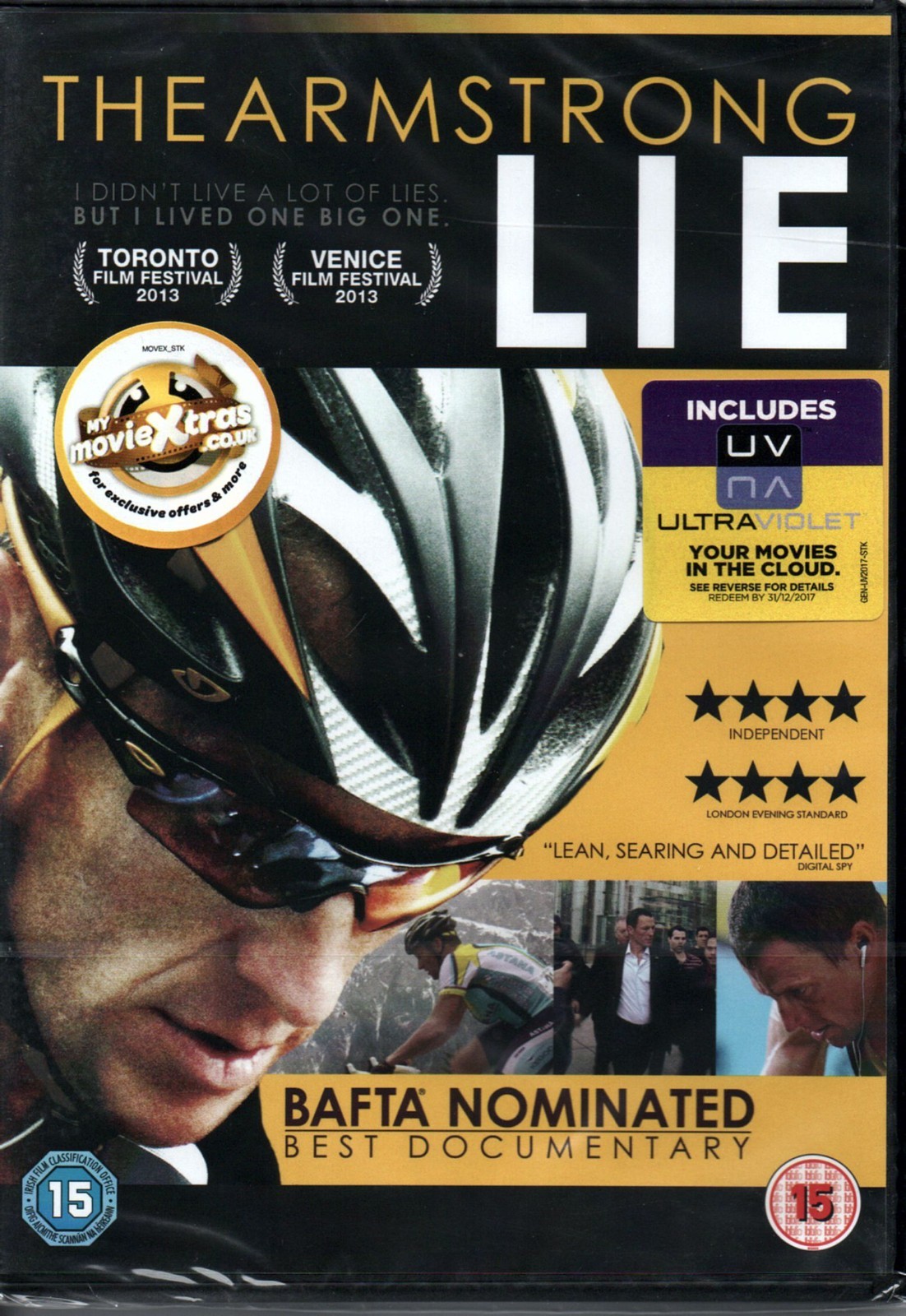 THE ARMSTRONG LIE DVD. FREE UK P&P