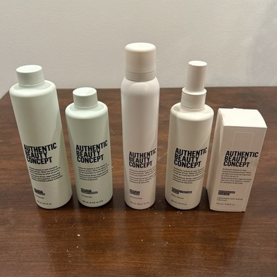 Authentic Beauty Concept Replenish Cleanser, Conditioner & Mask Damaged Hair