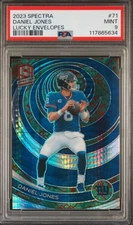 2023 SPECTRA #71 DANIEL JONES LUCKY ENVELOPES PSA MINT 9