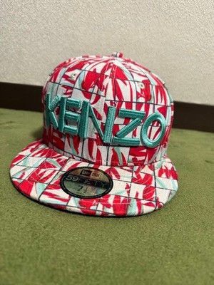 Kenzo Flower Pattern Cap 59Fifty Limited Edition Men's hats: Popular brands, pop