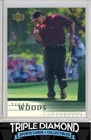 2001 Upper Deck Golf #1 Tiger Woods Rookie RC S664