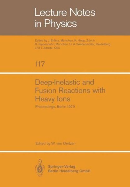Deep-Inelastic And Fusion Reactions With Heavy Ions W. V. Oertzen-image