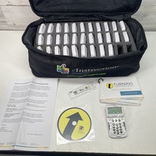 TURNING Technologies Case USB CD 32 Response Card Clickers NXT LCD RCXR-02
